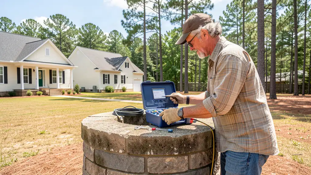 Well water bacteria testing and treatment for Orangeburg County SC homes