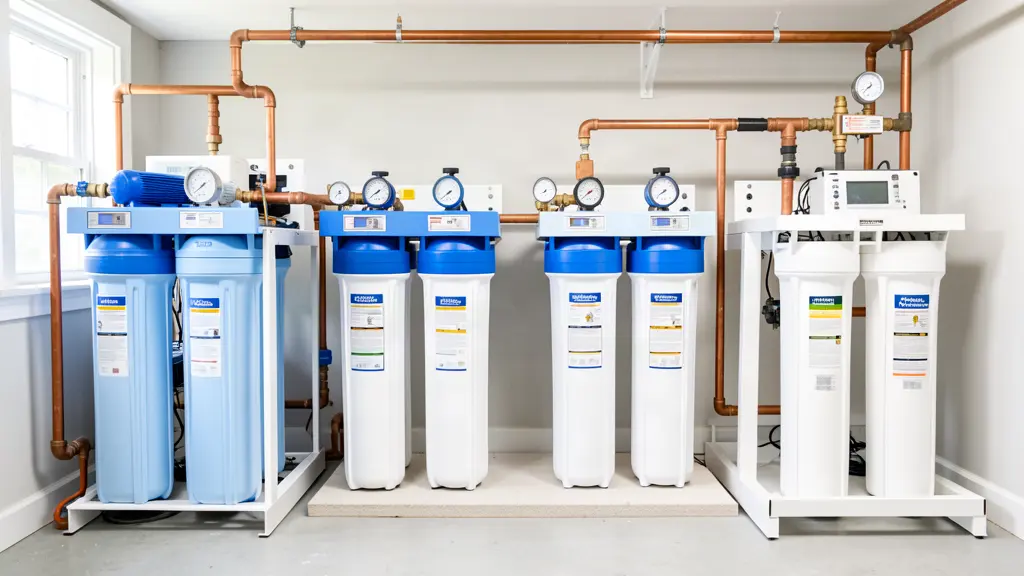 Comparison of different well water filter systems for South Carolina homes