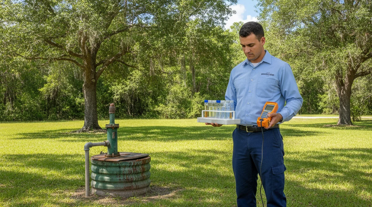 Well water testing service in Summerville SC