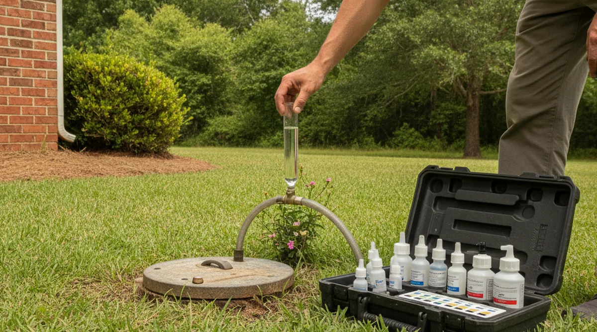 Well water testing in Bamberg SC