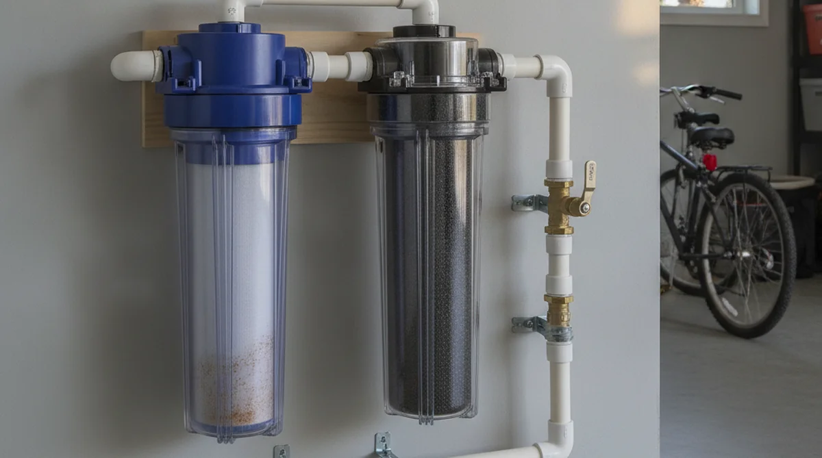 Sediment and carbon water filters for well water in Summerville SC