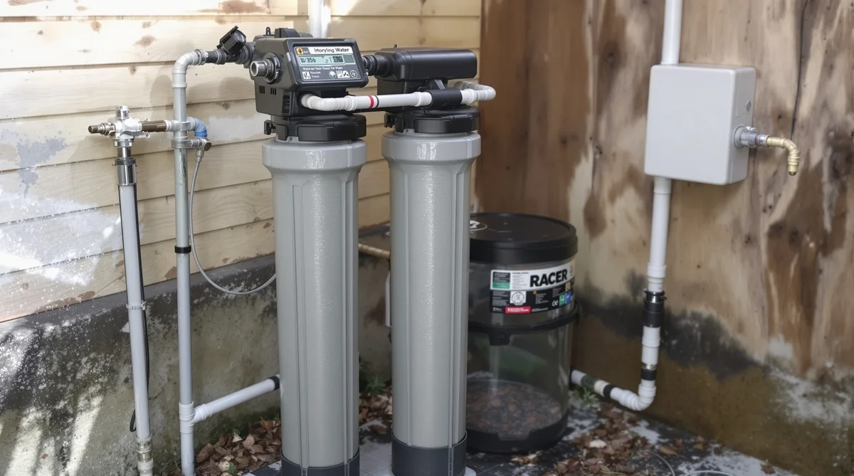 Tannin-stained well water vs clean filtered water in Holly Hill SC