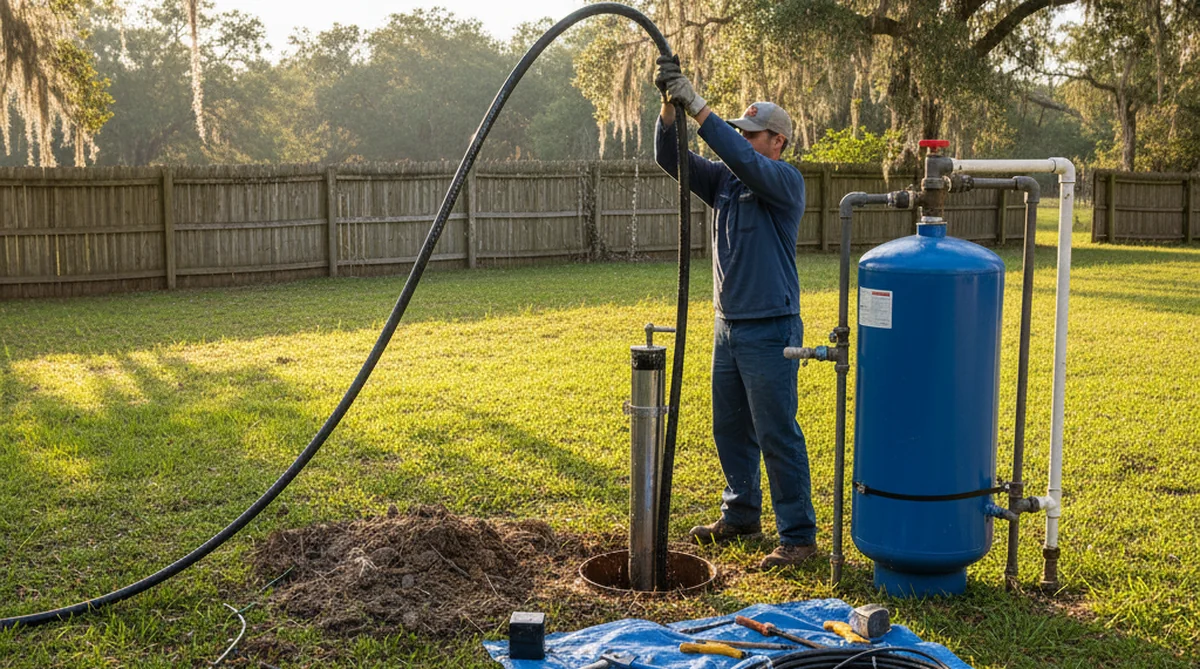 Well pump maintenance in North SC